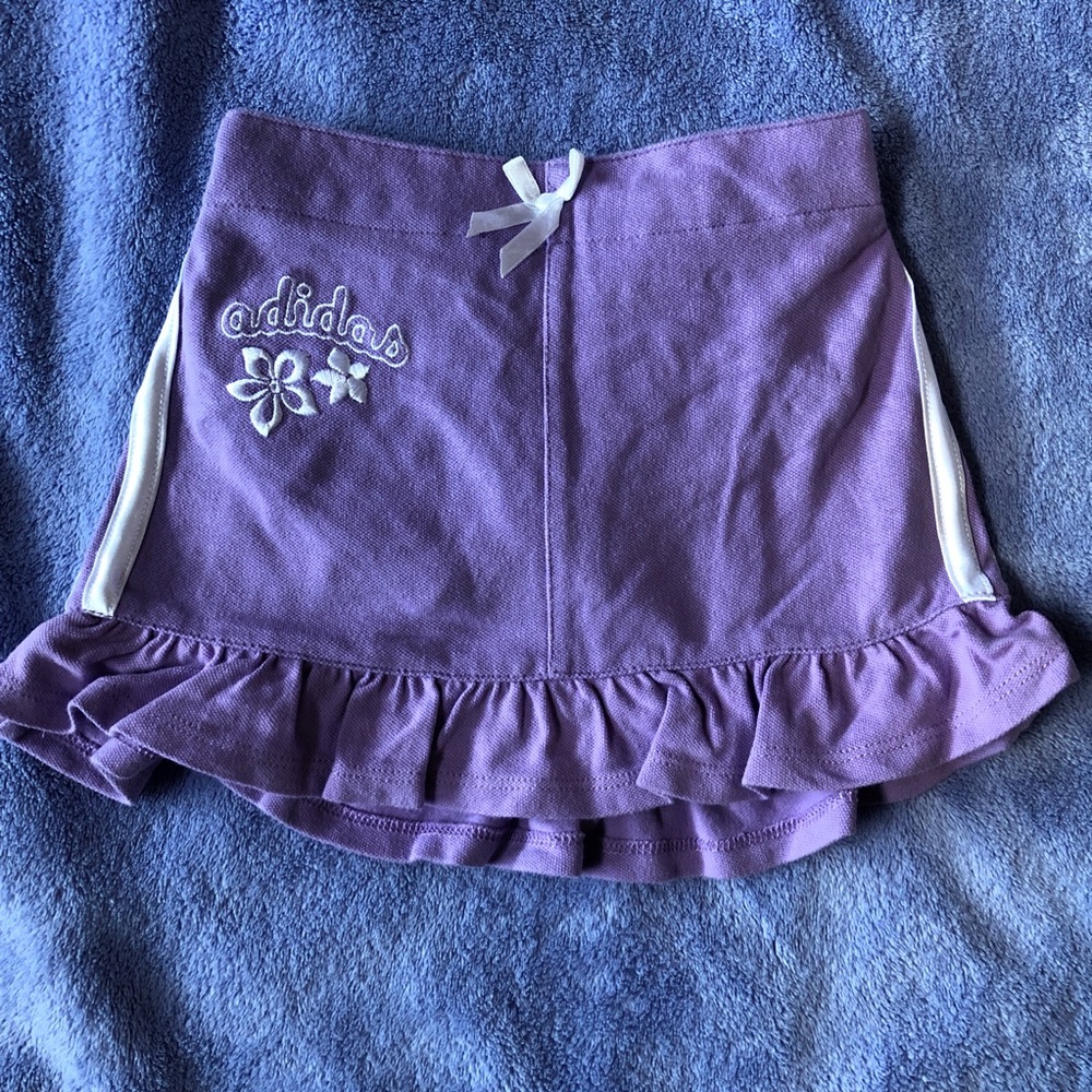 NWOT Adidas Girls Skort Purple 6 mos